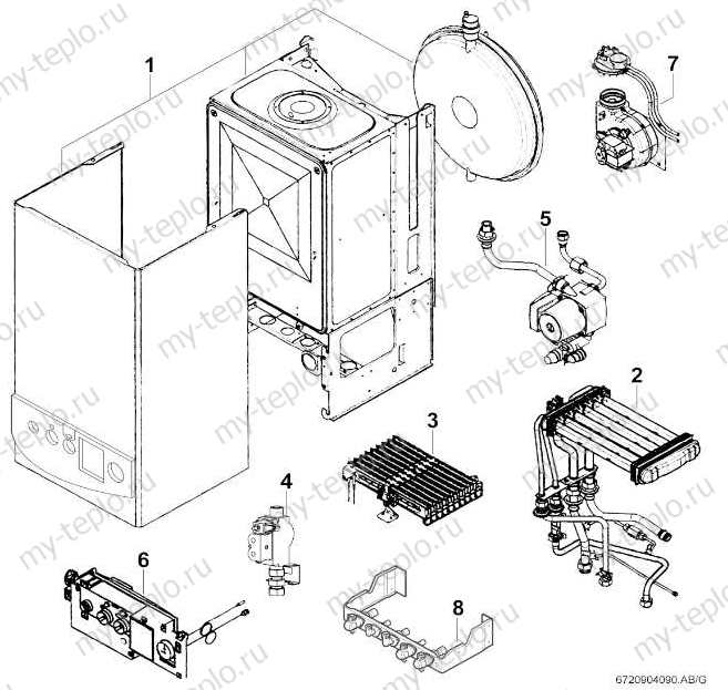 Купить запчасти Buderus Logamax U022-U024 в Шадринске