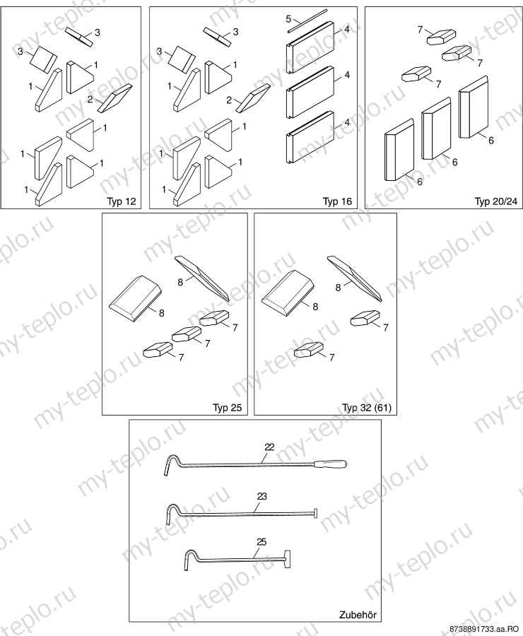 Запчасти Buderus Logano S111-2 32 купить в Шадринске