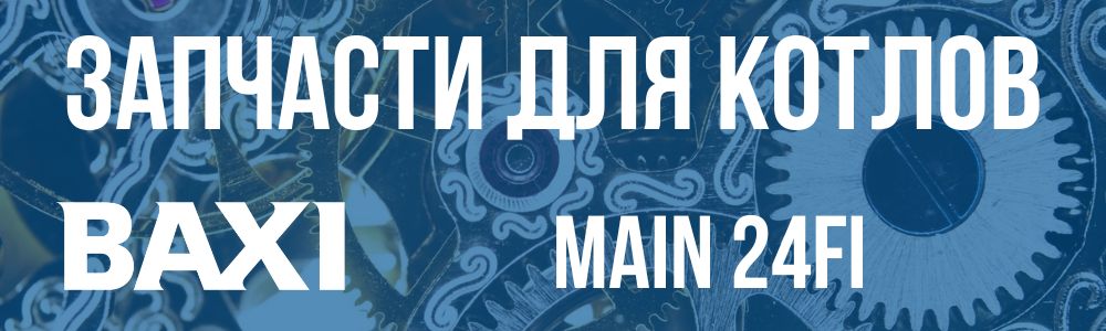 Купить запчасти для котлов Baxi Main 24FI в Шадринске