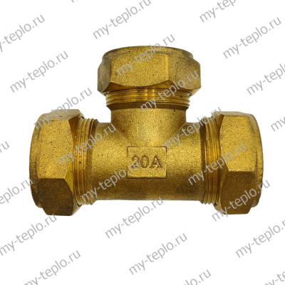 Тройник для труб из нержавеющей стали 20х20х20 вн. для воды (troydnerg20vn) Тройник для труб из нержавеющей стали 20х20х20 вн. для воды (troydnerg20vn)