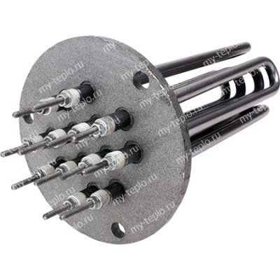 Блок ТЭНБ 24 кВт (220) плоский фланец (для Эльбрус) нерж. ст (umtELBRUS24nerzh)